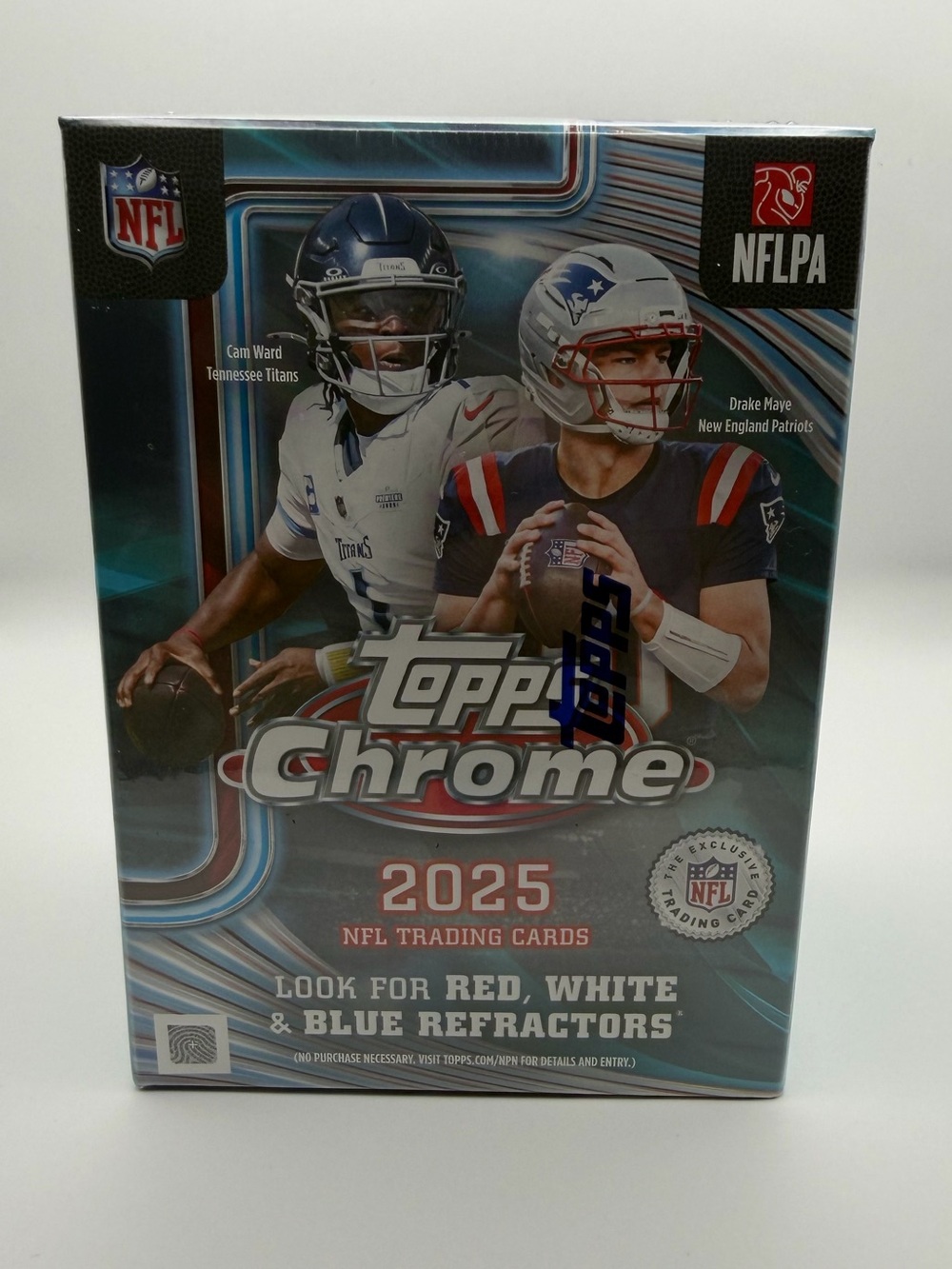 Topps 2025 NFL Chrome Value Box